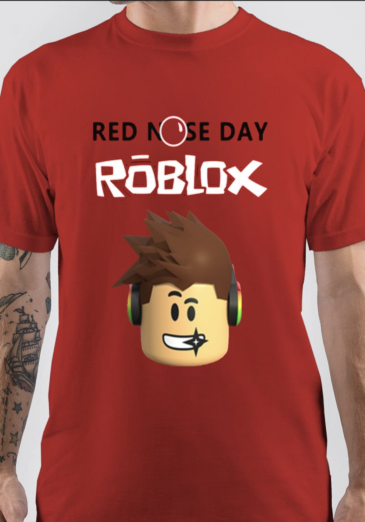 Red Roblox T-Shirt TPKJ3 in 2023