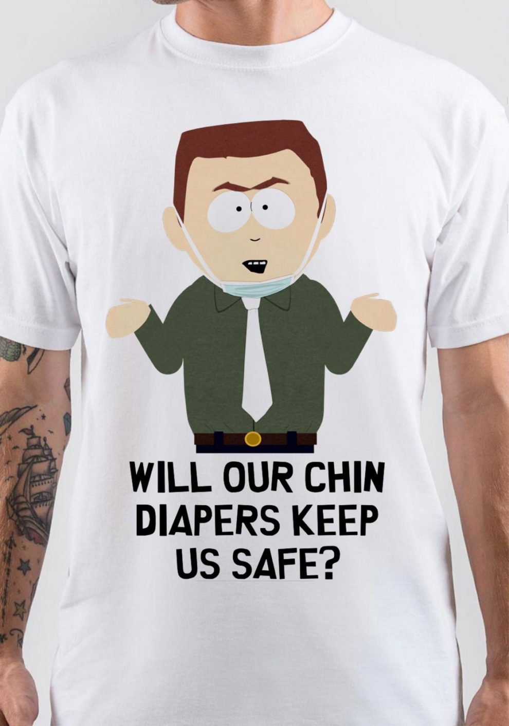 Chin Diaper T-Shirt | Swag Shirts