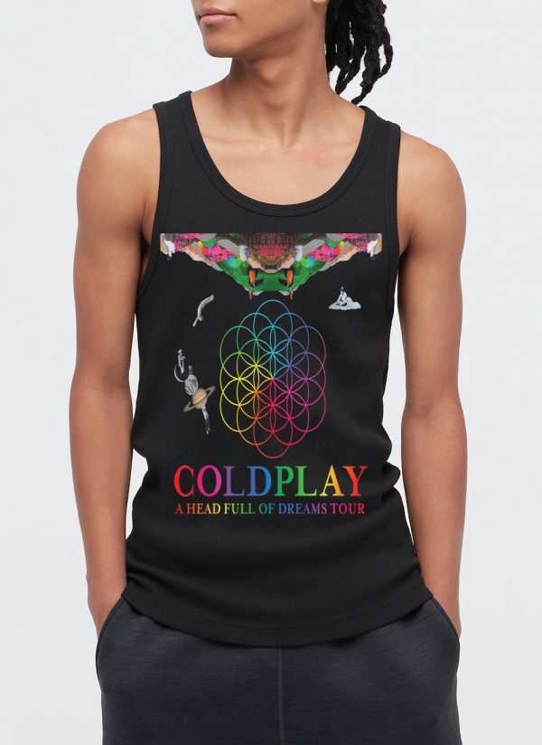 Coldplay Band Tank Top