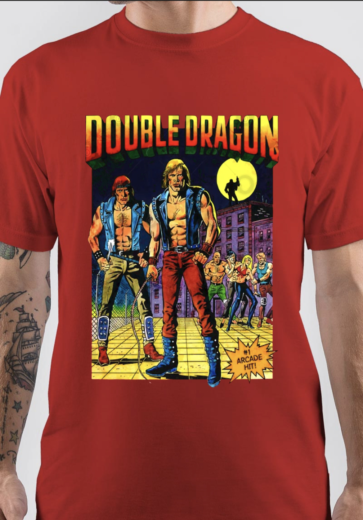 T-Shirt Double Dragon John John - Babadotop