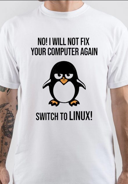 Fedora Linux T-Shirt