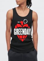 Green Day Band Tank Top