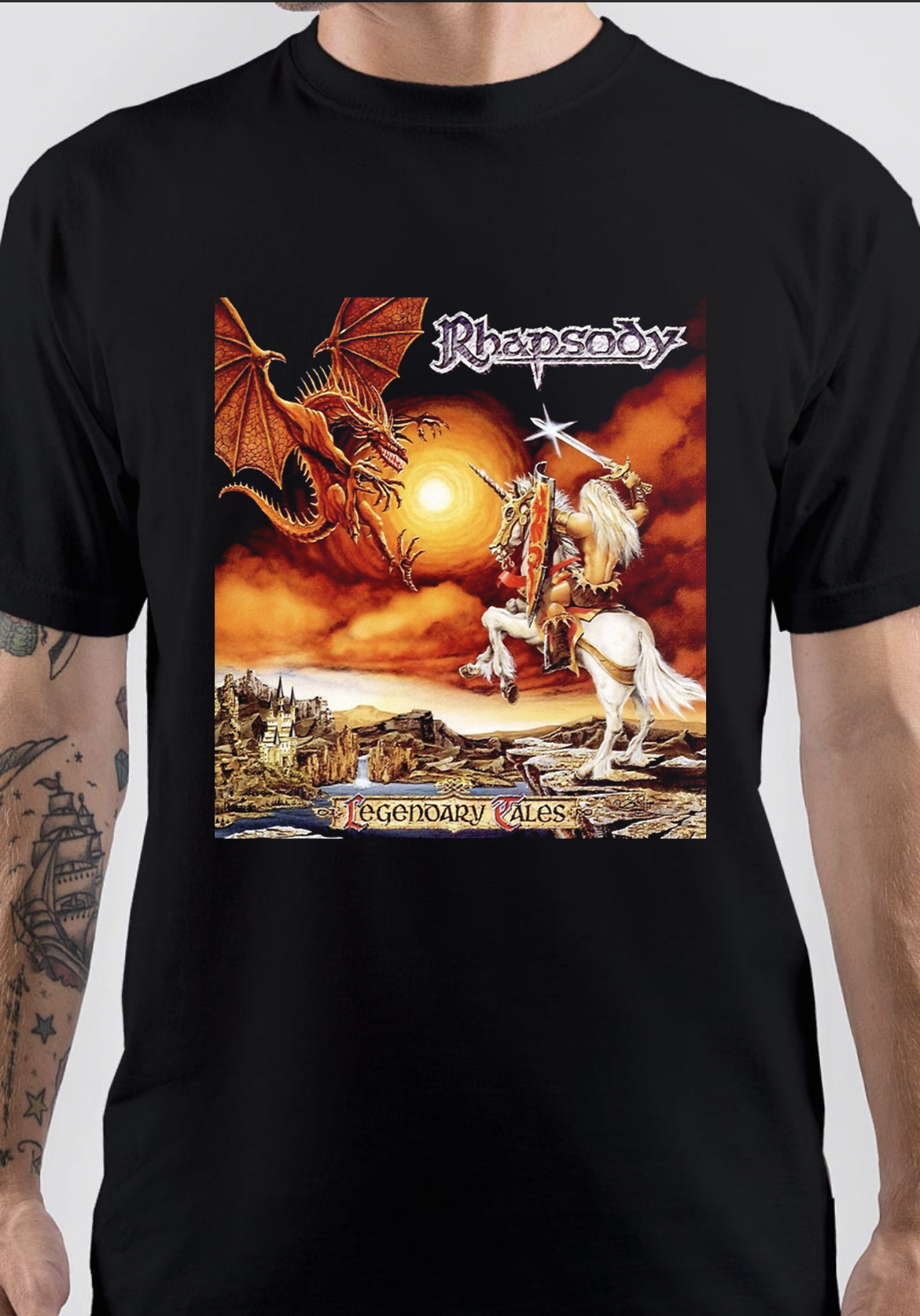 Rhapsody Of Fire T-Shirt And Merchandise