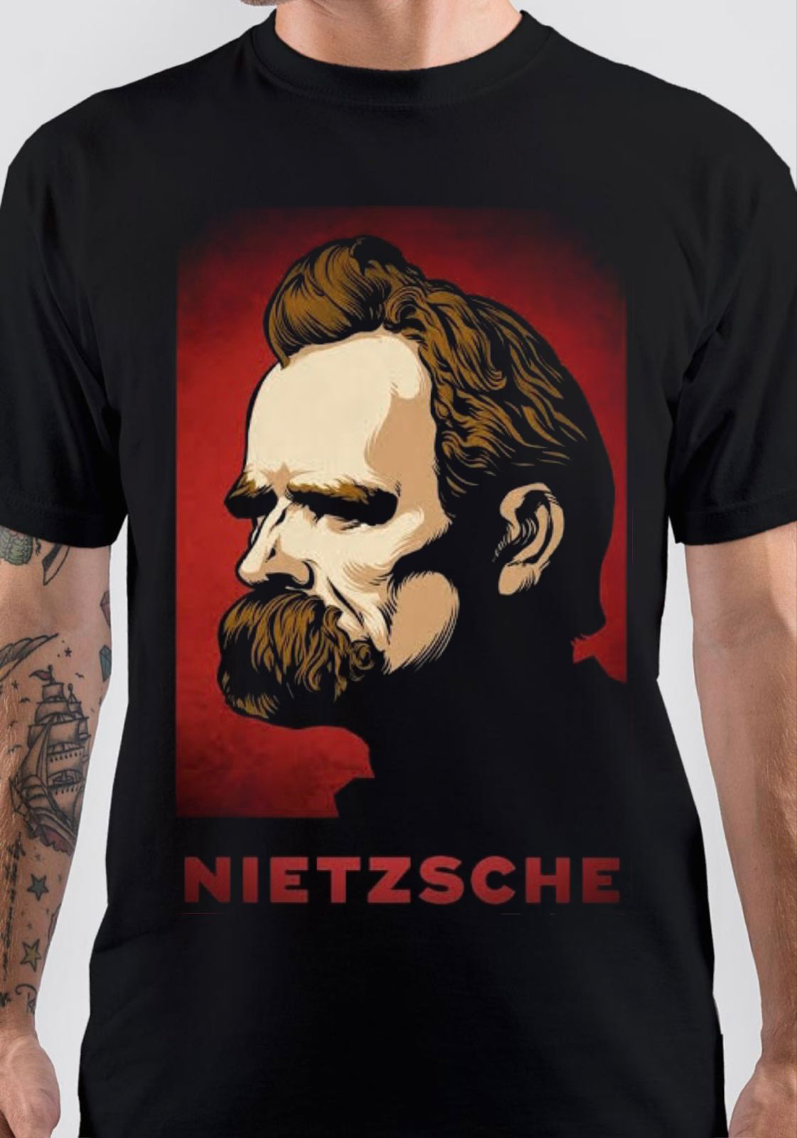 Friedrich Nietzsche T-Shirt | Swag Shirts