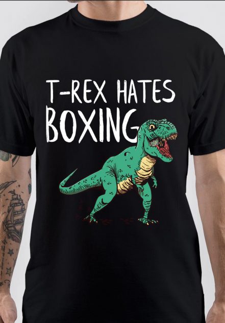 T Rex Hates Pushups T-Shirt