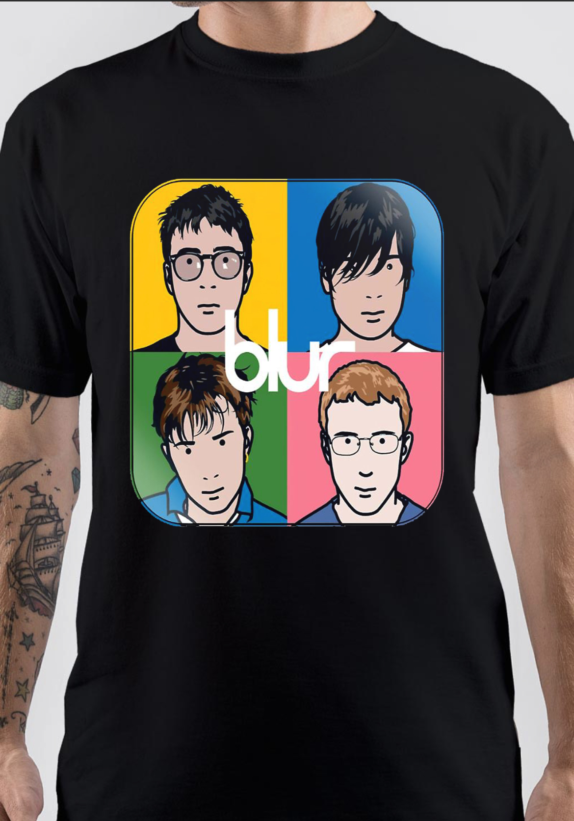 Blur T-Shirt And Merchandise