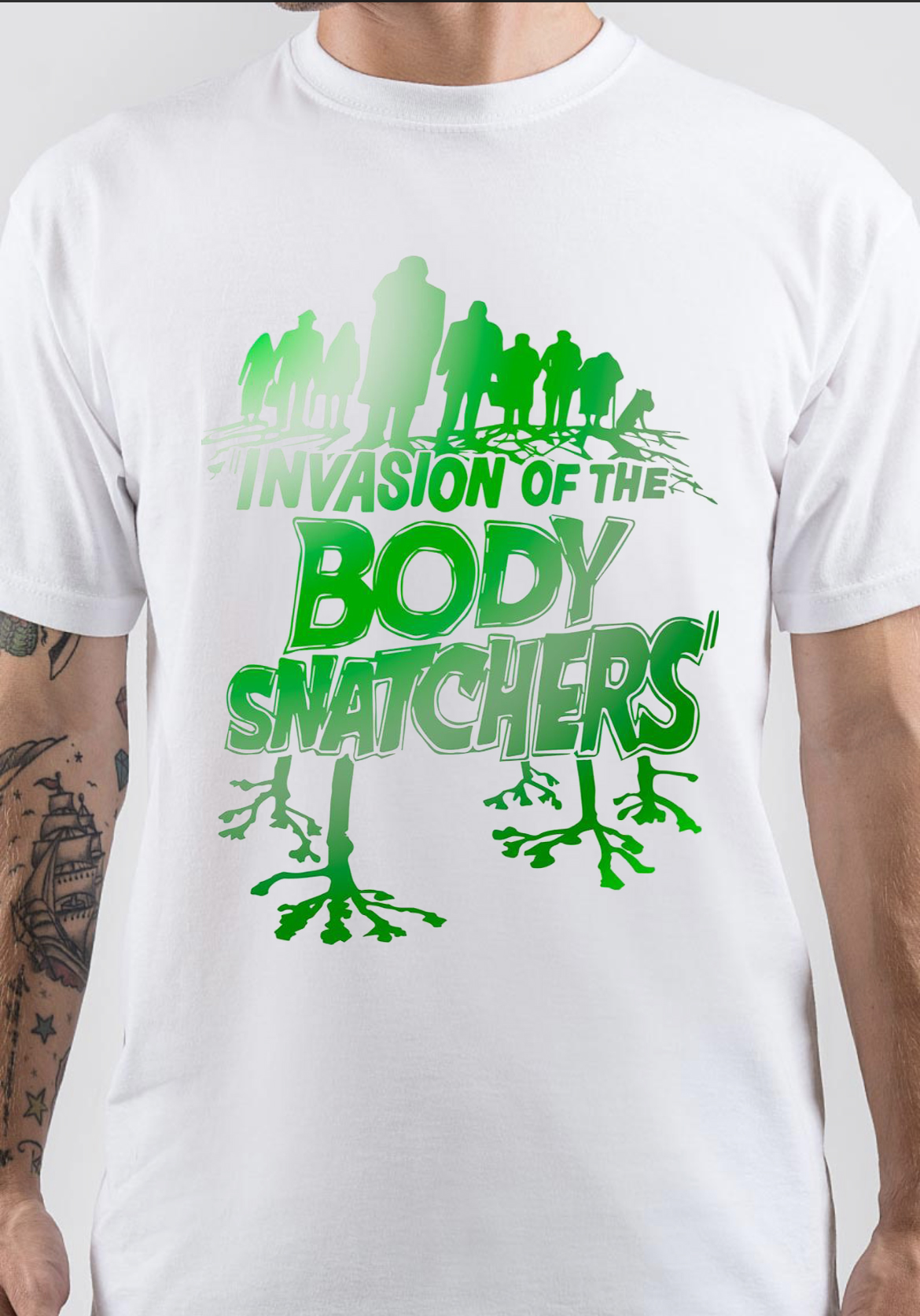 Body Snatchers White T-shirt