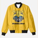 Bumblebee Transformers Bomber Jacket