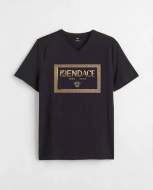 Fendace V Neck T-Shirt