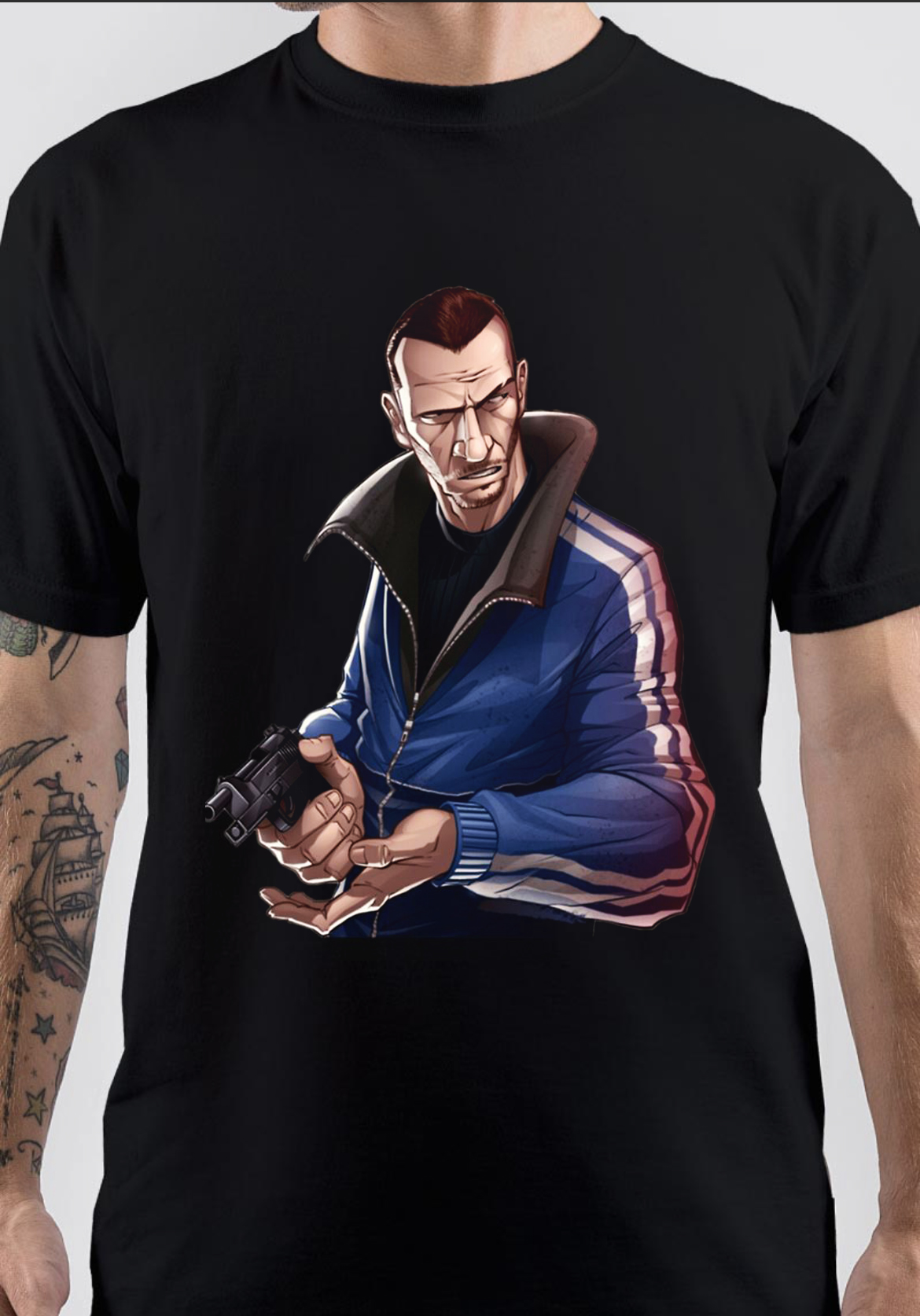 Niko Bellic T Shirt 100% Pure Cotton Niko Bellic 4 Grand Theft Auto Iv -  AliExpress