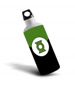 Green Lantern Sport bottle in stainless steel in minimal design