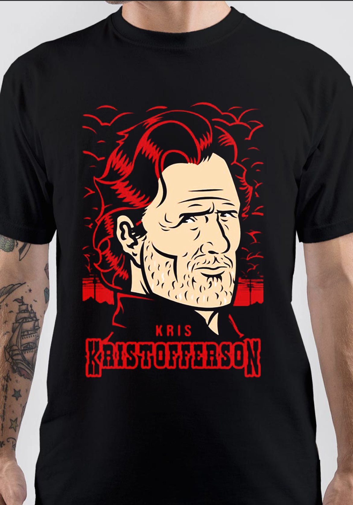 Kris Kristofferson T-Shirt | Swag Shirts