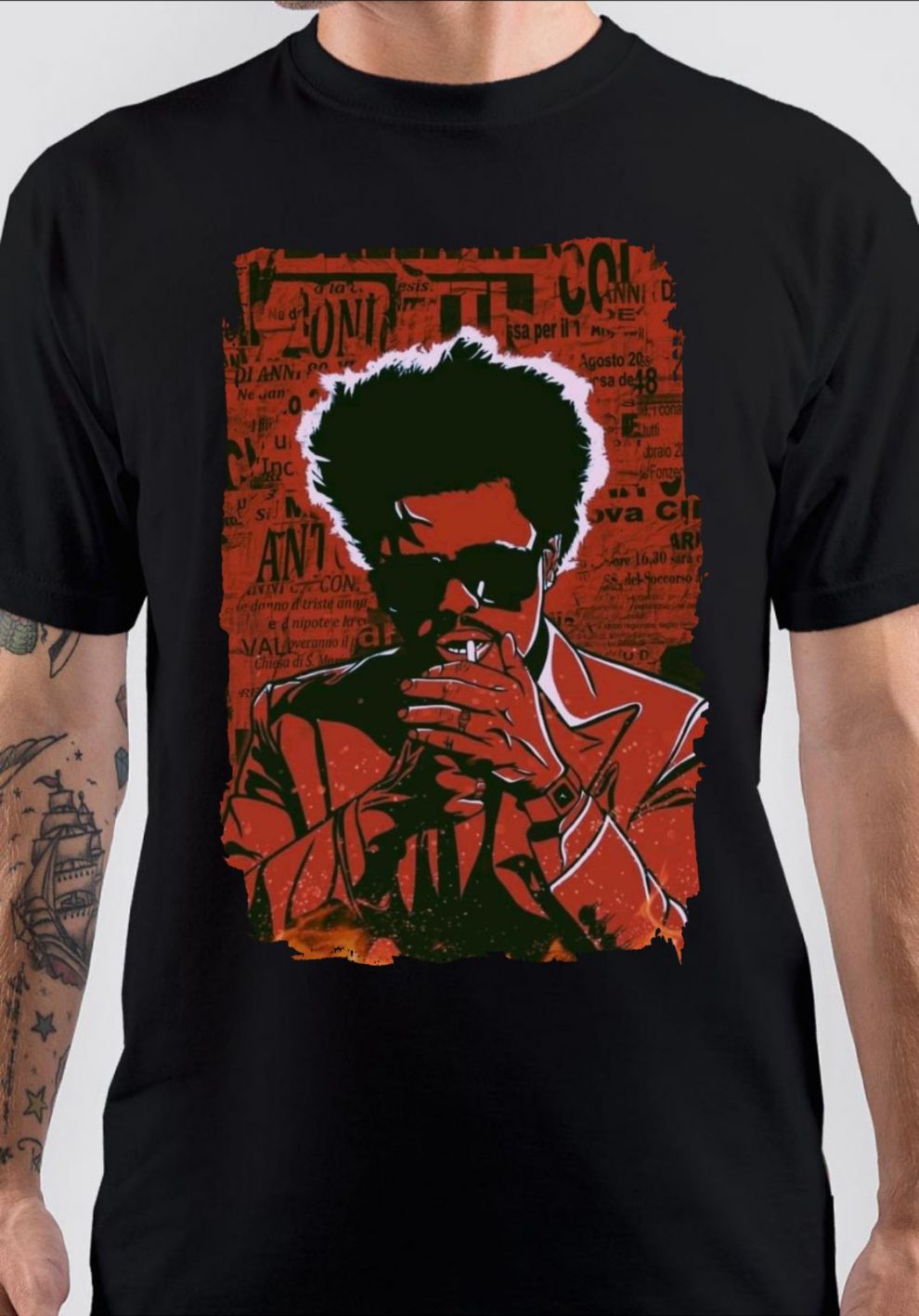The Weeknd Black T-Shirt