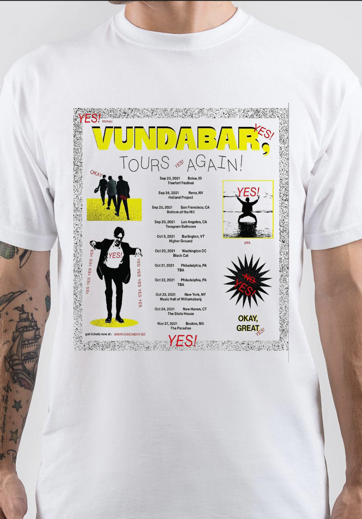 vundabar tour merch