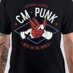 CM Punk Black T-Shirt