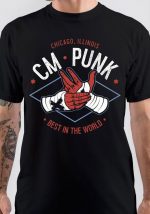 CM Punk Black T-Shirt