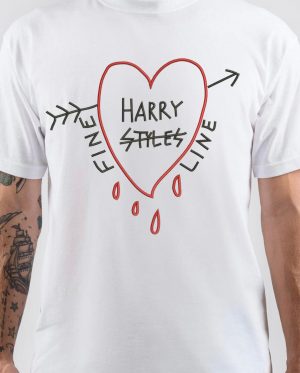 Harry Styles White T-Shirt