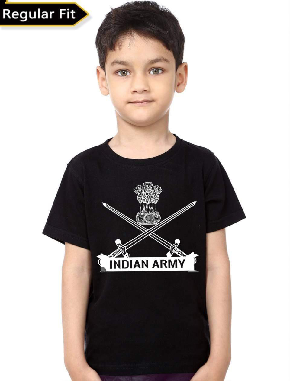 Buy ROBOTUX Sikh Light INFENTY Regiment Polo T-Shirt Army Logo Patriotic T-Shirt  Indian Army Printed T-Shirt, Salute to Indian Army Online at desertcartINDIA