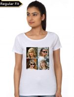 Taylor Swift Girls White T-Shirt