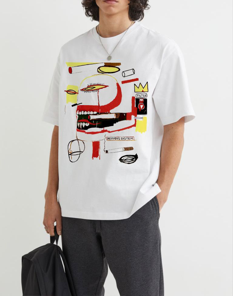 Jean Michel Oversized T-Shirt | Swag Shirts