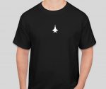 McDonnell Douglas F-15 Eagle Black T-Shirt