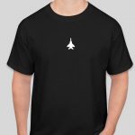 McDonnell Douglas F-15 Eagle Black T-Shirt