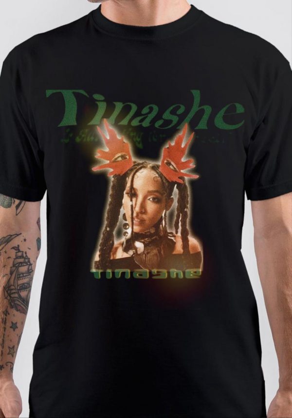 Tinashe Black T-Shirt