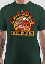 Chip 'n Dale Rescue Rangers Green T-Shirt