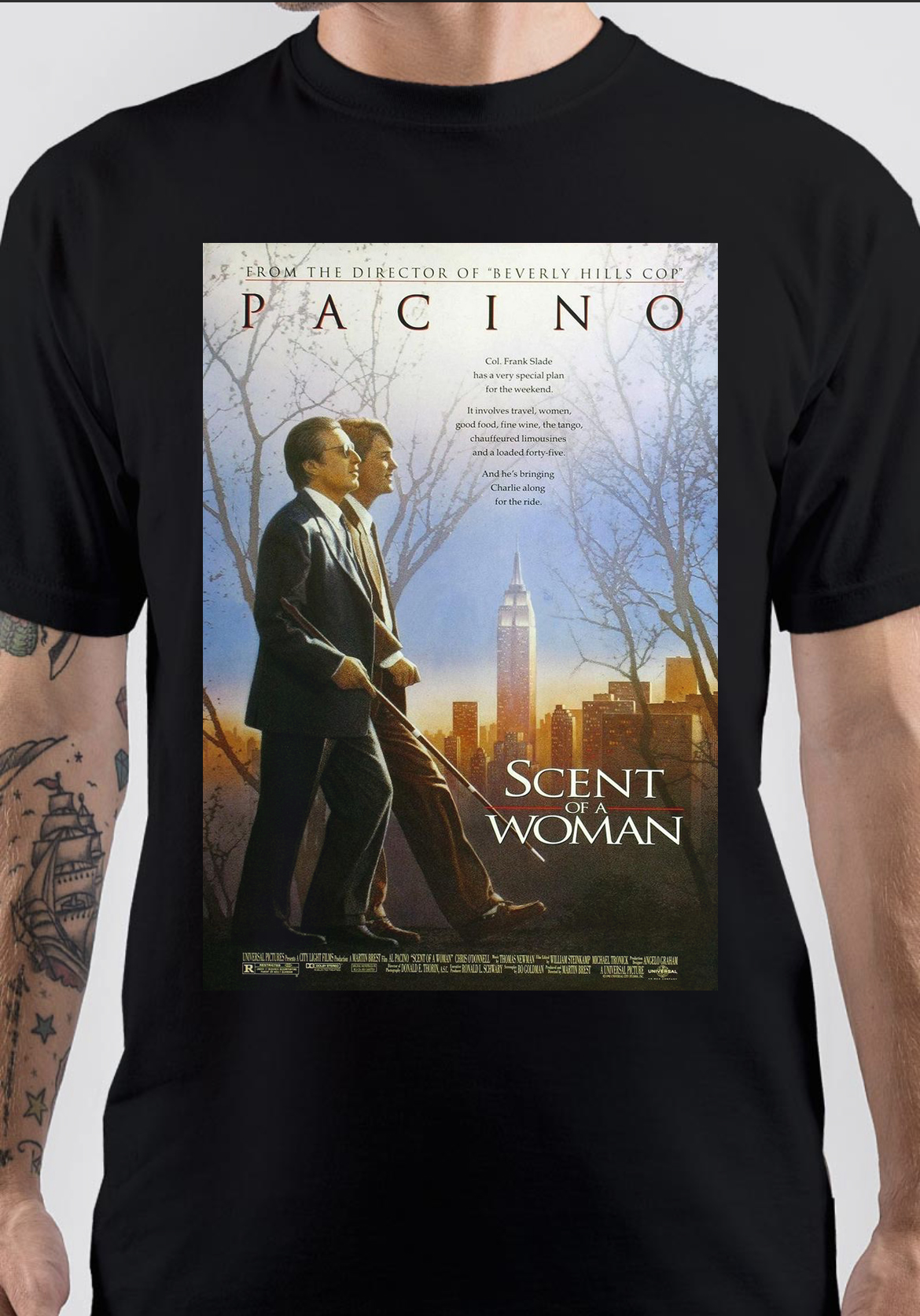 Scent Of A Woman T-Shirt And Merchandise