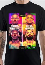 287 PEREIRA VS ADESANYA EVENT T-Shirt