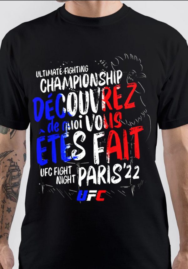 FIGHT NIGHT PARIS CITY T-SHIRT