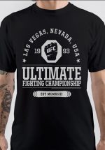 FIGHTING CHAMPIONSHIP EST MCMXCIII BLACK T-SHIRT