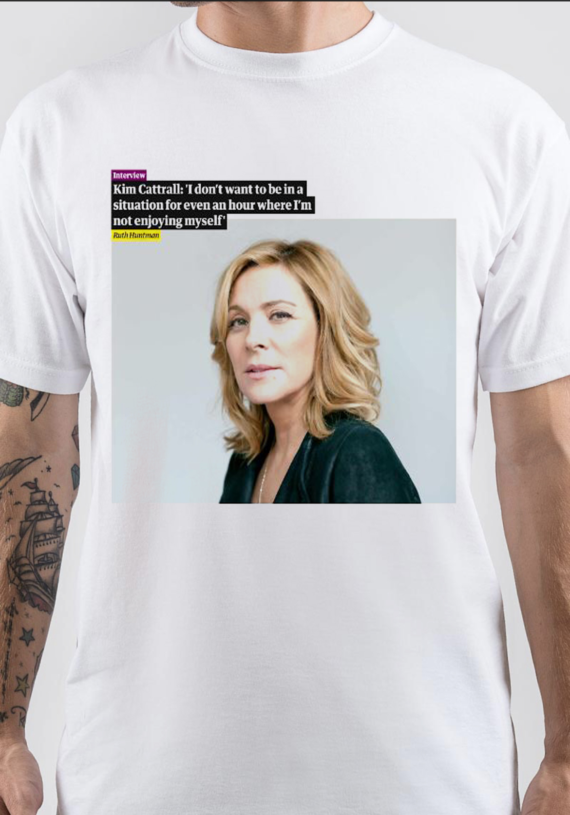 Kim Cattrall T-Shirt And Merchandise