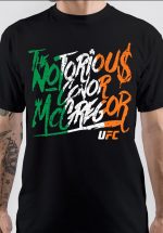 MCGREGOR GRAFFITI FLAG T-SHIRT