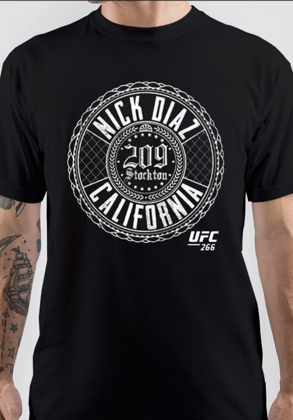 NICK DIAZ 209 CALI T-SHIRT