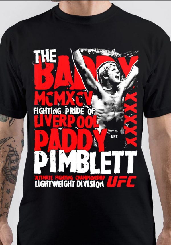 PADDY PIMBLETT BADDY LIVE T-SHIRT