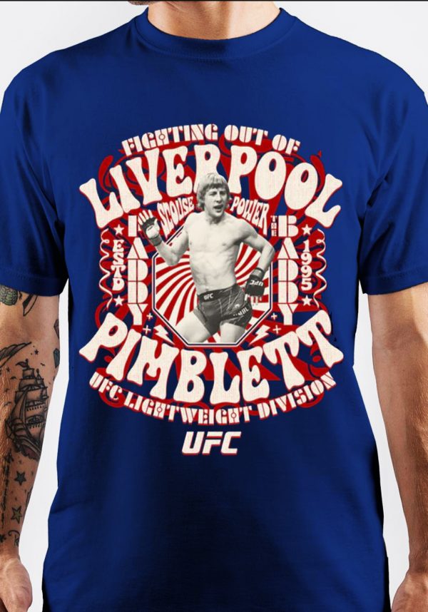 PADDY PIMBLETT SCOUSE POWER T-SHIRT