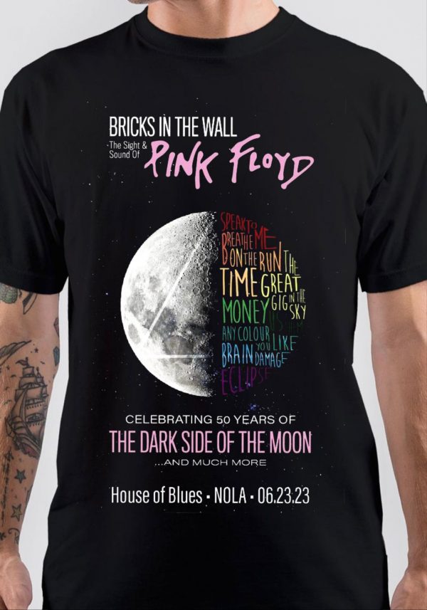 Pink Floyd Black T-Shirt