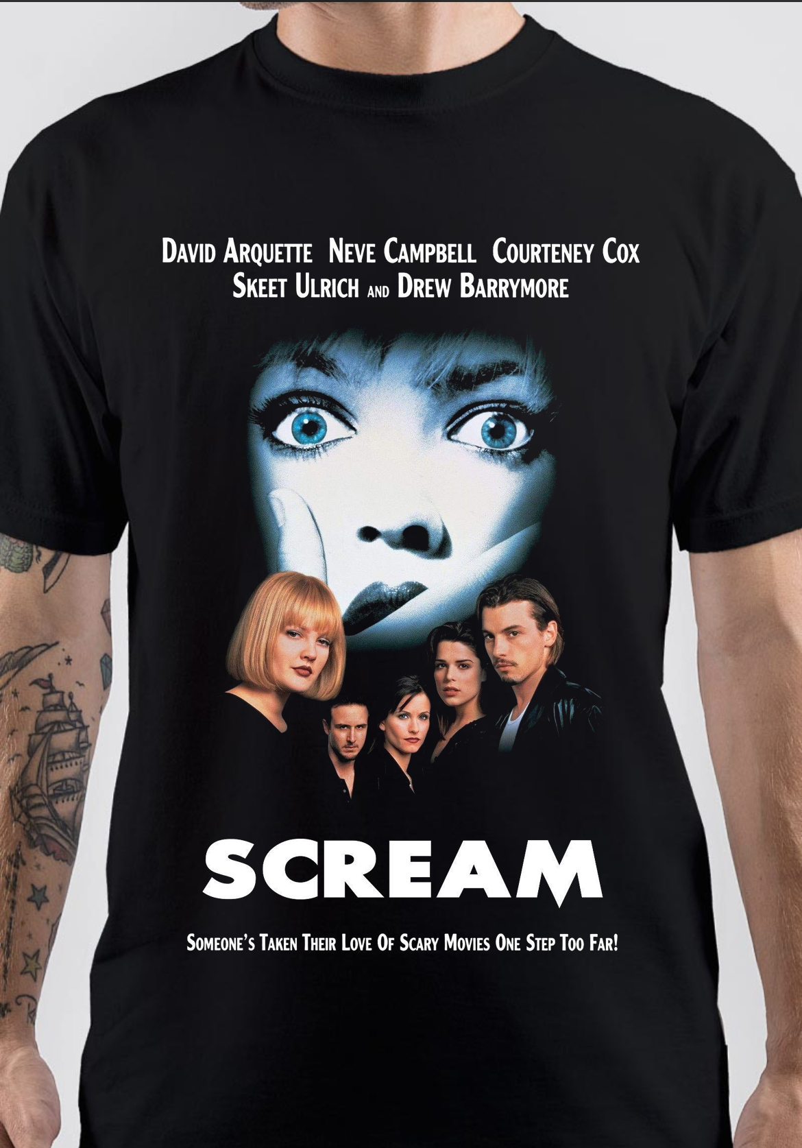 Scream T-Shirt And Merchandise