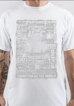 TERMINOLOGY ALL OVER PRINT WHITE T-SHIRT