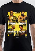 UFC 276 ADESANYA VS CANNONIER OFFICIAL EVENT T-SHIRT