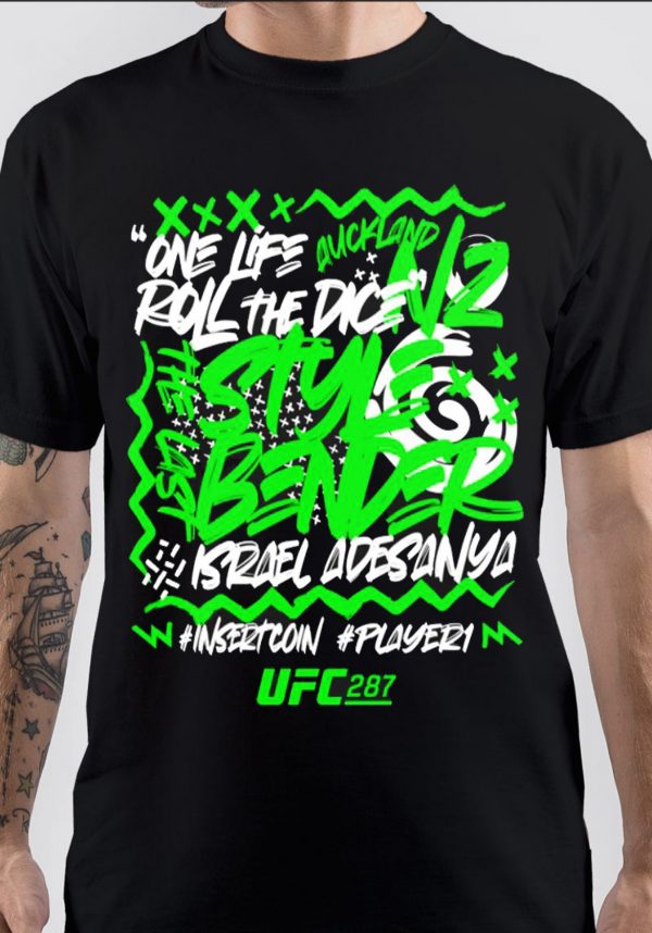 UFC ISRAEL ADESANYA ROLL T-Shirt