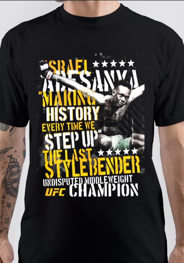 UFC ISRAEL ADESANYA STEP UP T-SHIRT