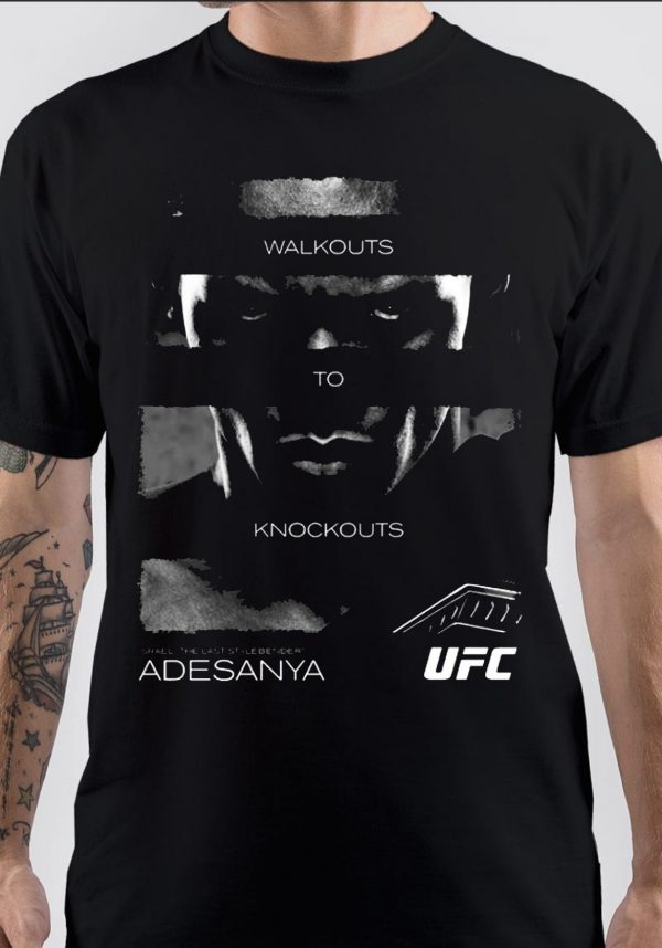 UFC ISRAEL ADESANYA WALKOUTS T-Shirt