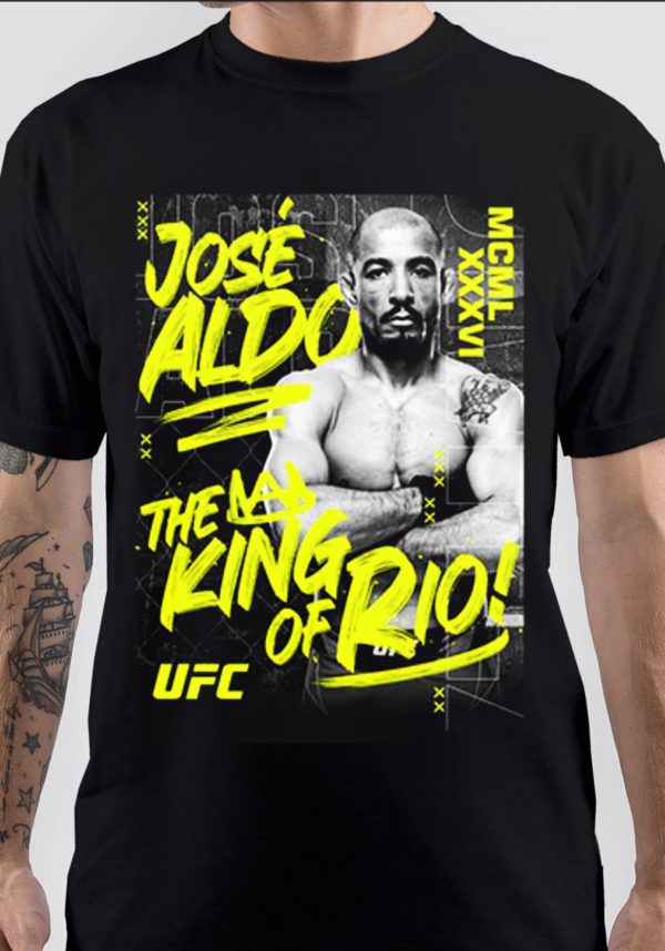 UFC JOSE ALDO KING OF RIO T-SHIRT