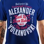 VOLKANOVSKI RACK UP THEM RUBIES T-SHIRT