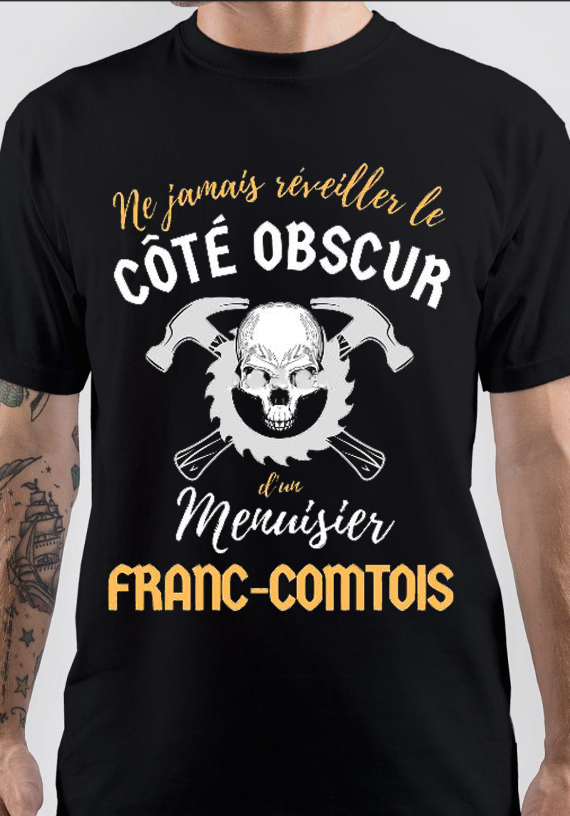 Tee shirt franc discount comtois