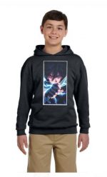 Naruto Black Kids Hoodie