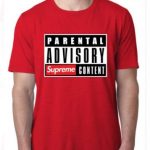 Parental Advisory Red T-Shirt