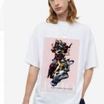 JoJo's Bizarre Adventure White Oversized T-Shirt